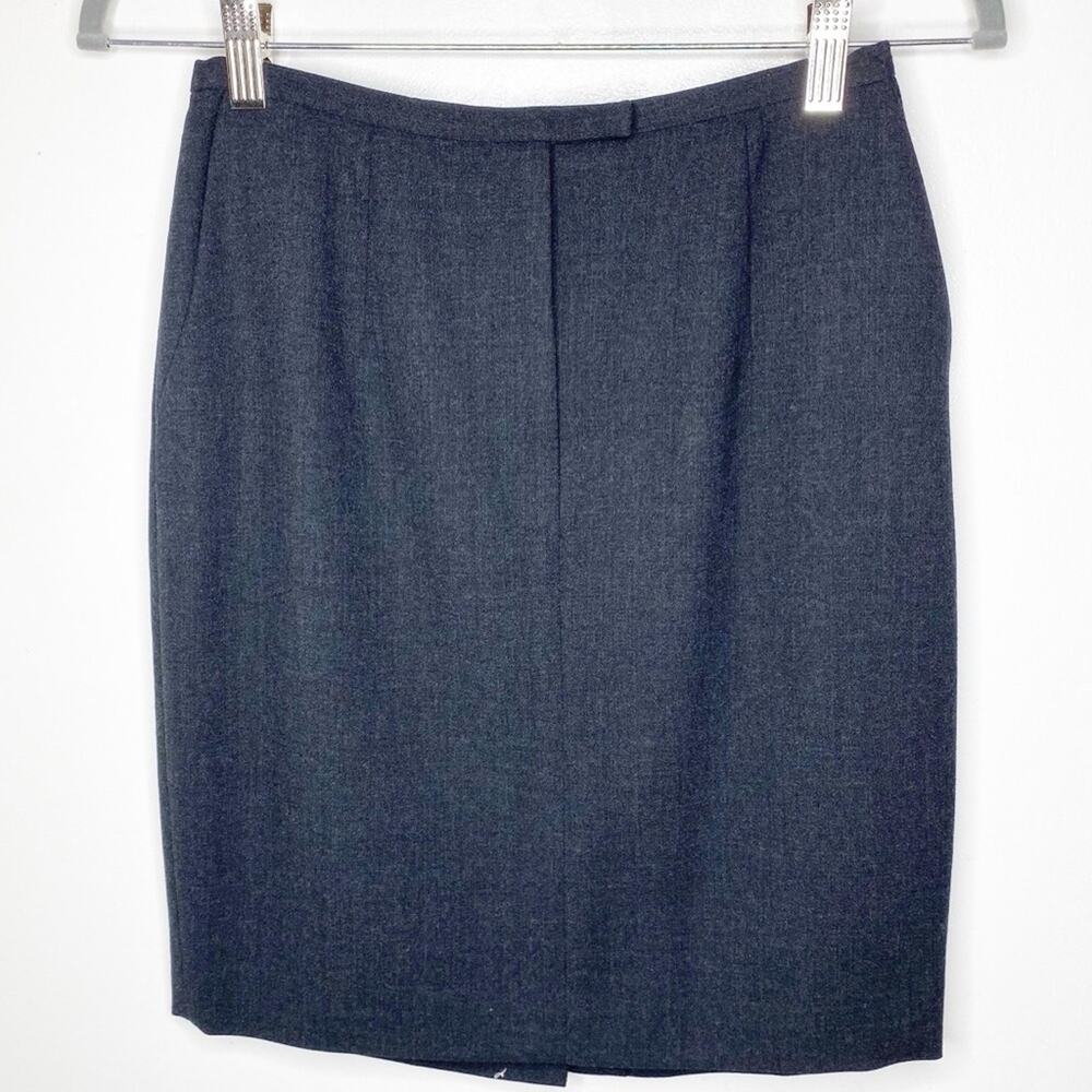 Ann Taylor Loft Charcoal Wool Penci…